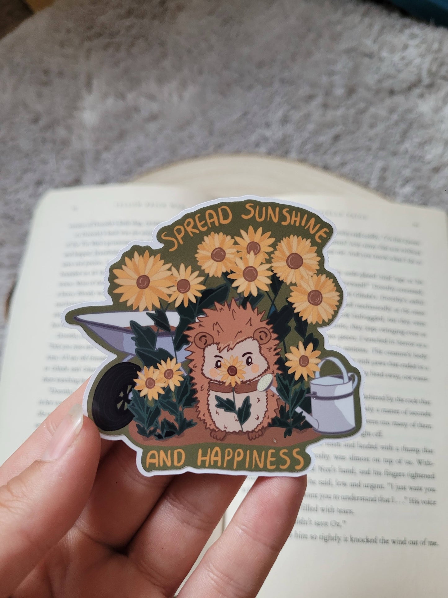 Spread Happiness sticker
