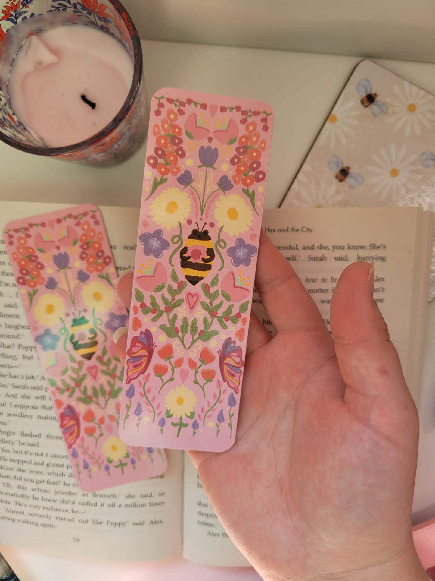 Bloom and Blossom bookmark