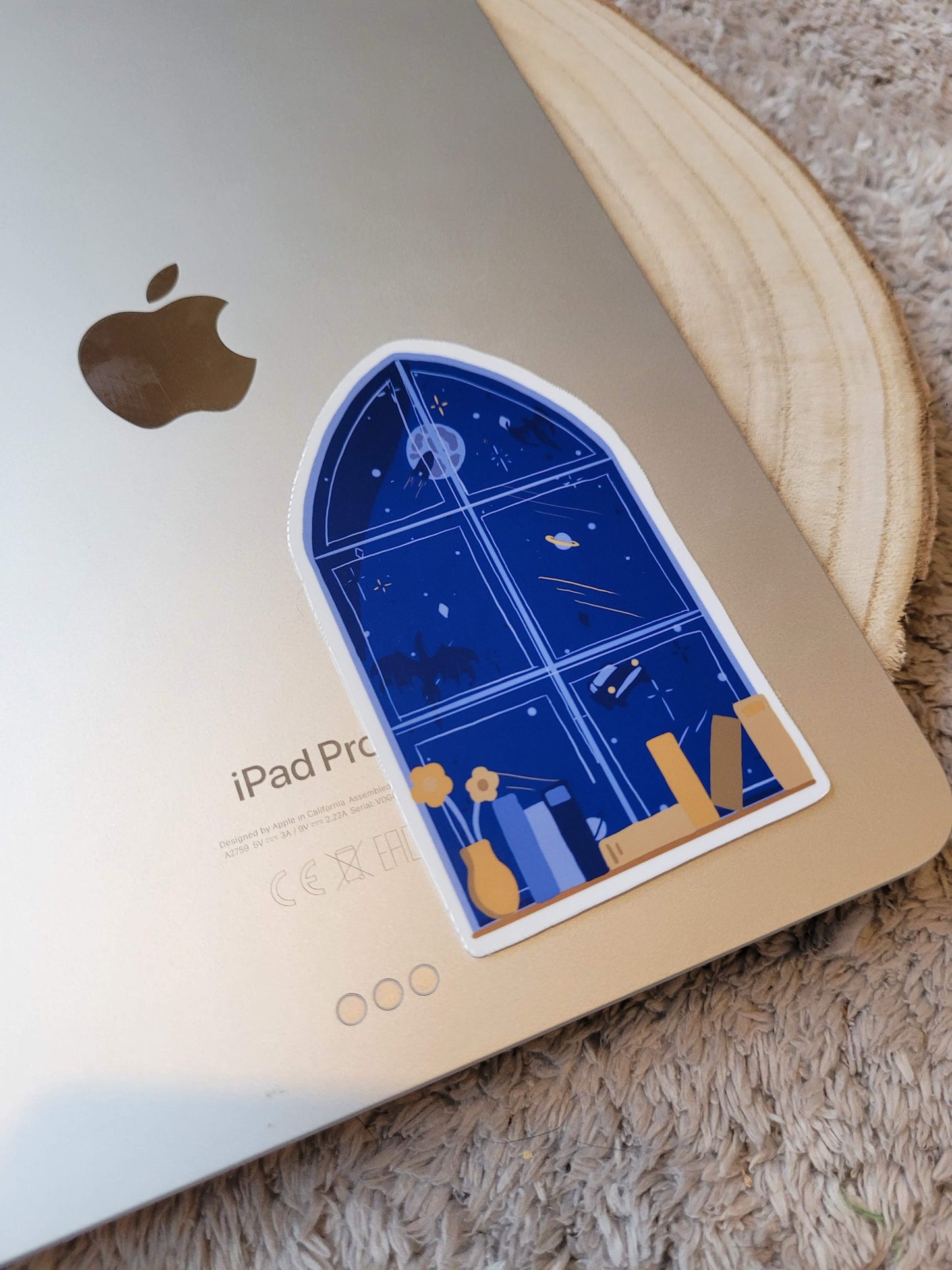 Fantasy starry Window sticker
