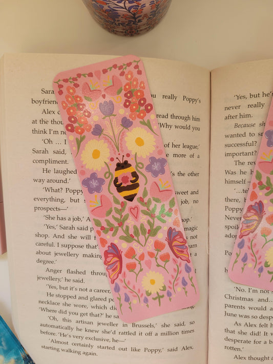 Bloom and Blossom bookmark
