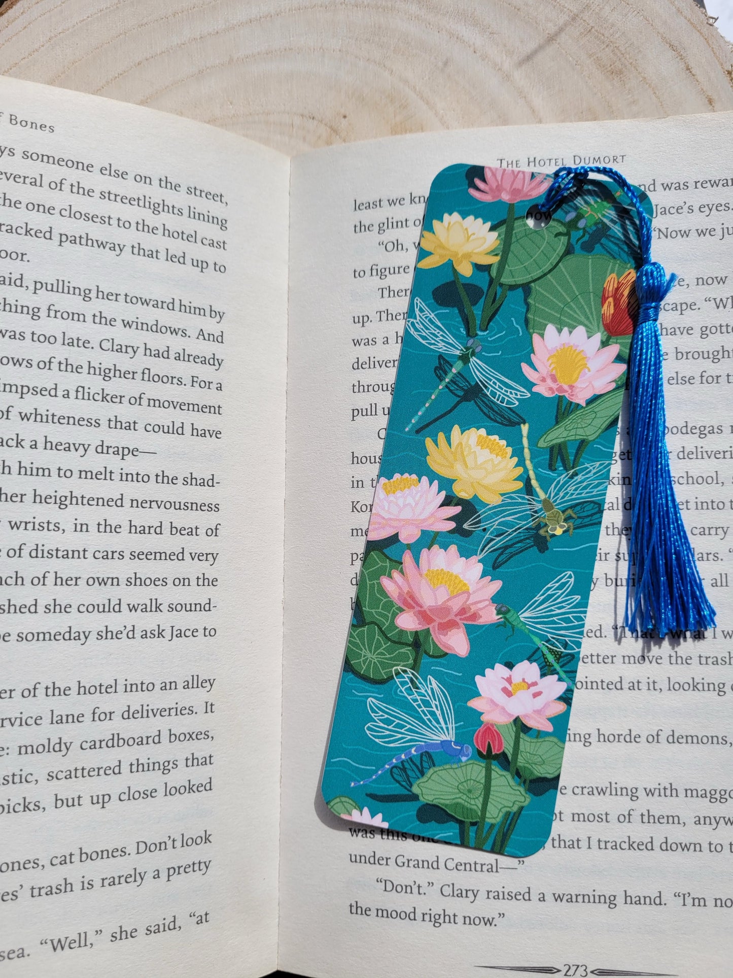 Dragonlily bookmark