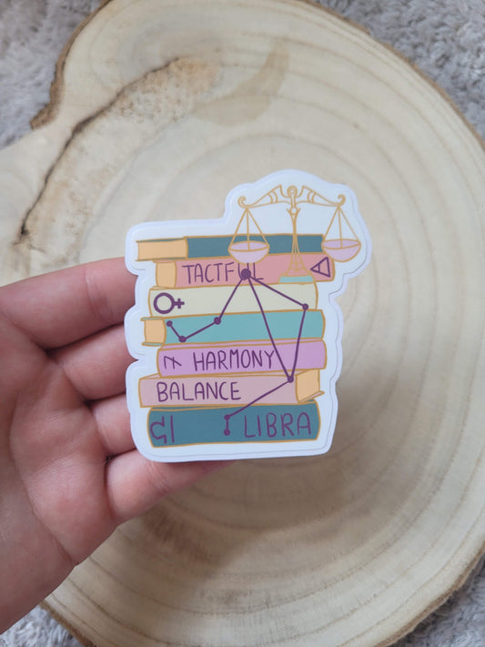 Libra Bookstack Stciker