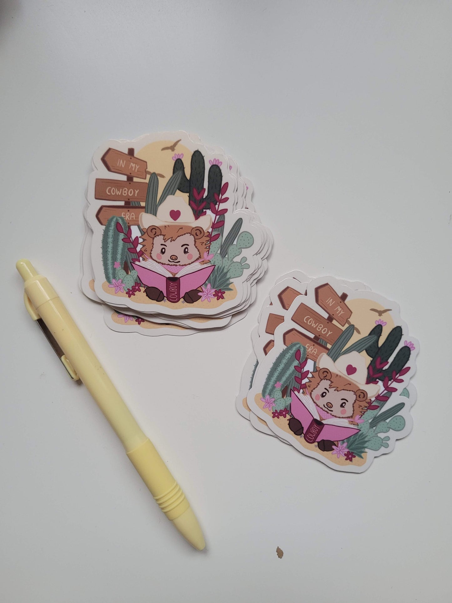 In my cowboy era waterproof vinyl decor sticker