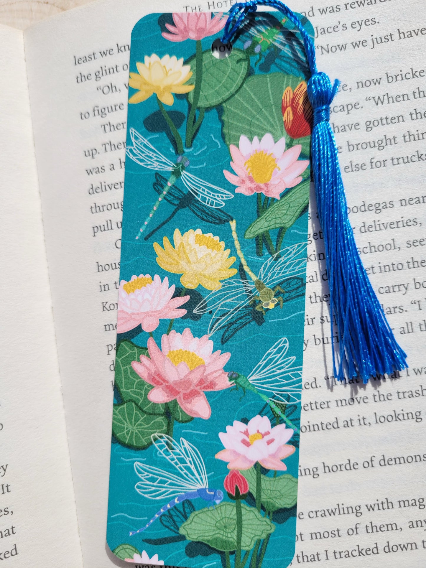 Dragonlily bookmark
