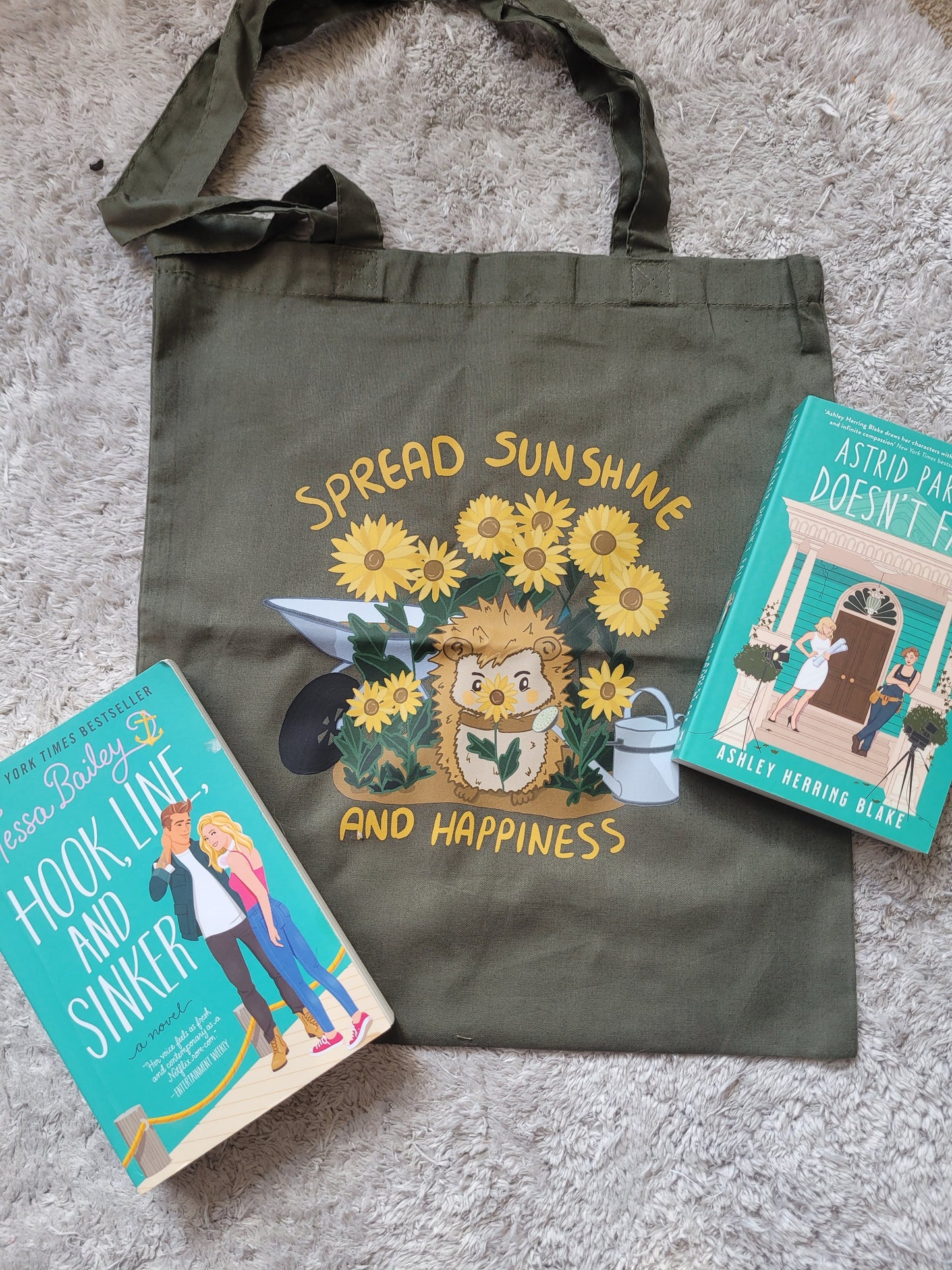 Sunshine and happiness tote bag