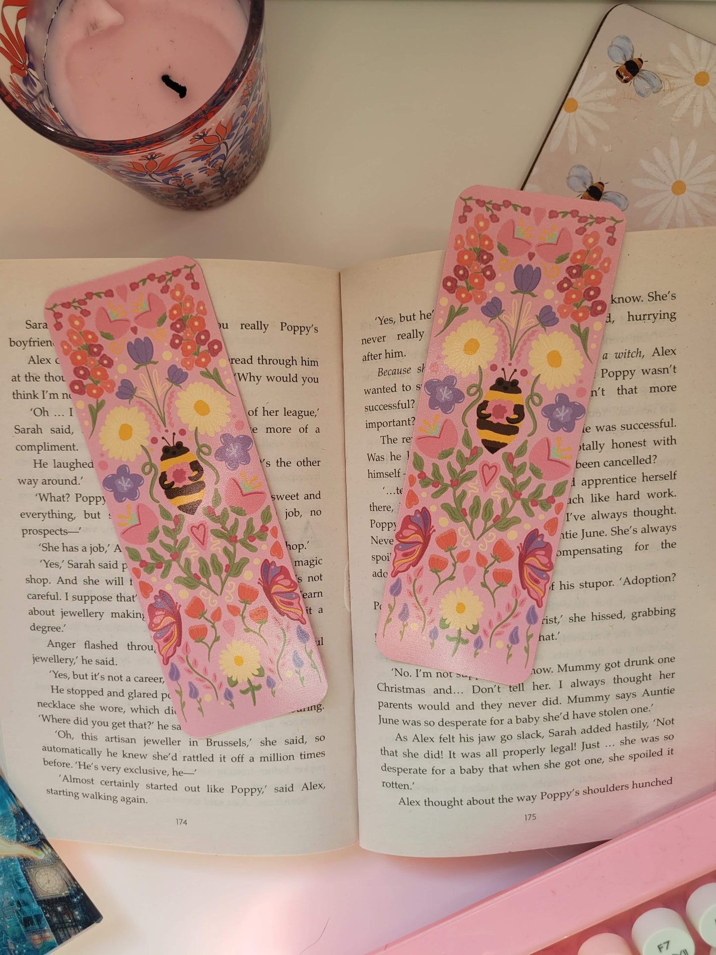 Bloom and Blossom bookmark