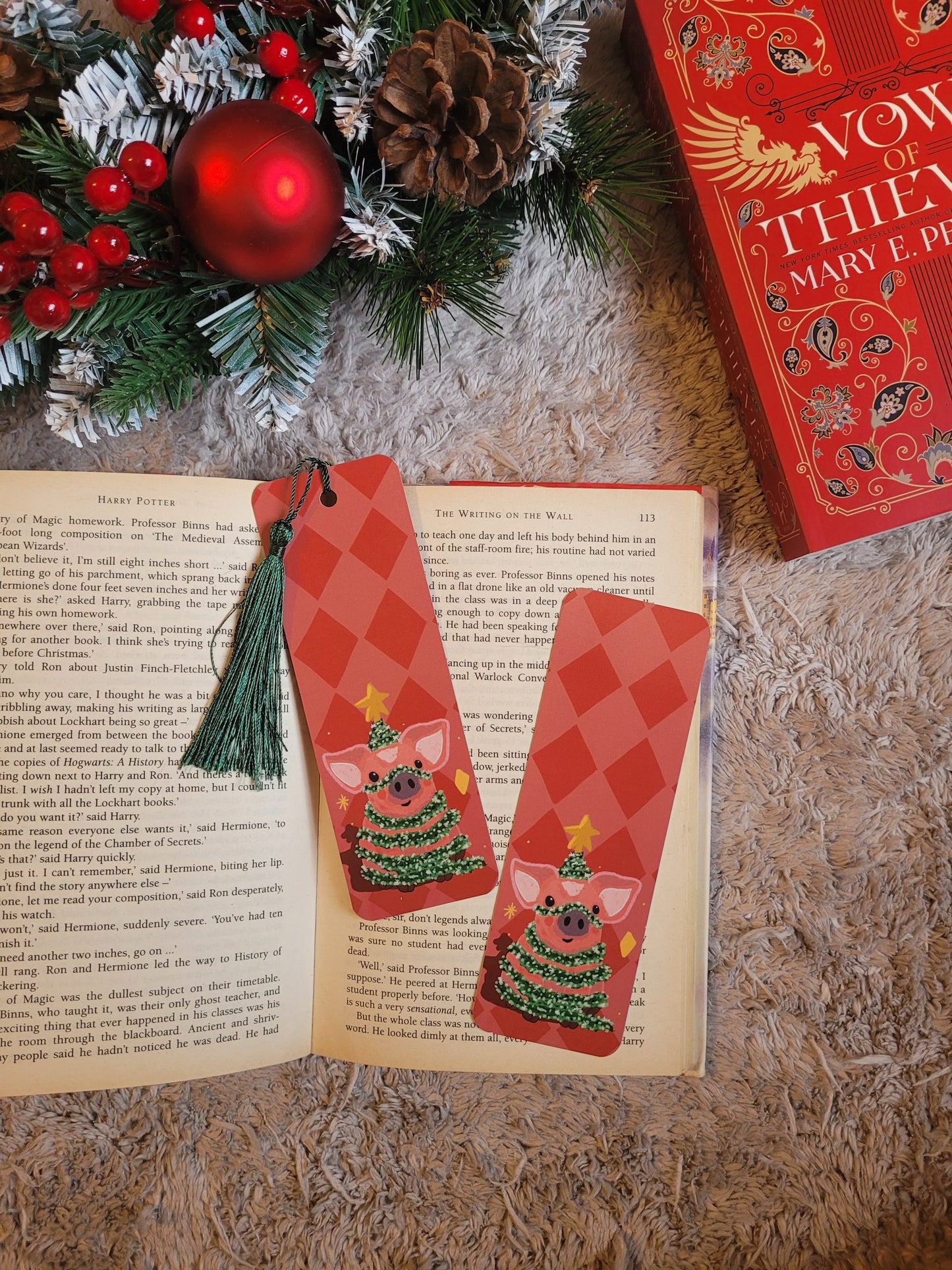 Truffles the Pig Bookmark