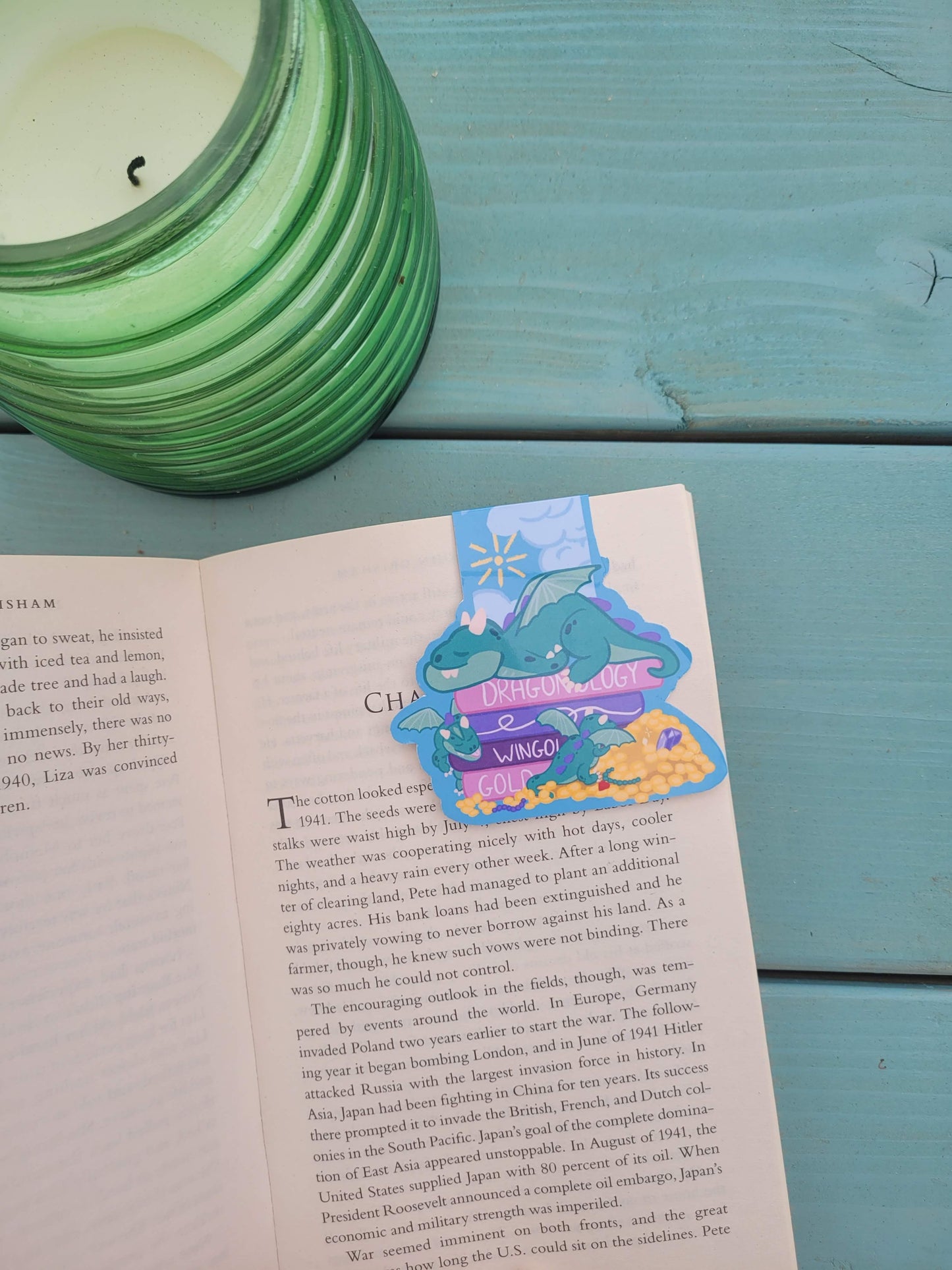 Dragon Magnetic Bookmark