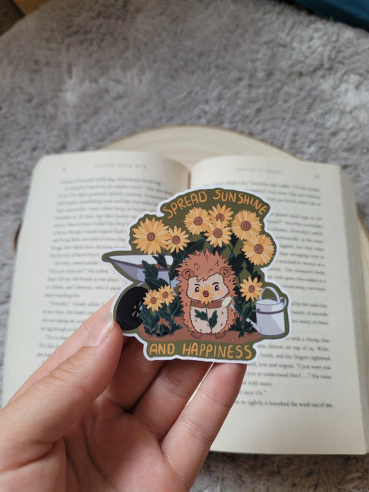 Spread Happiness sticker