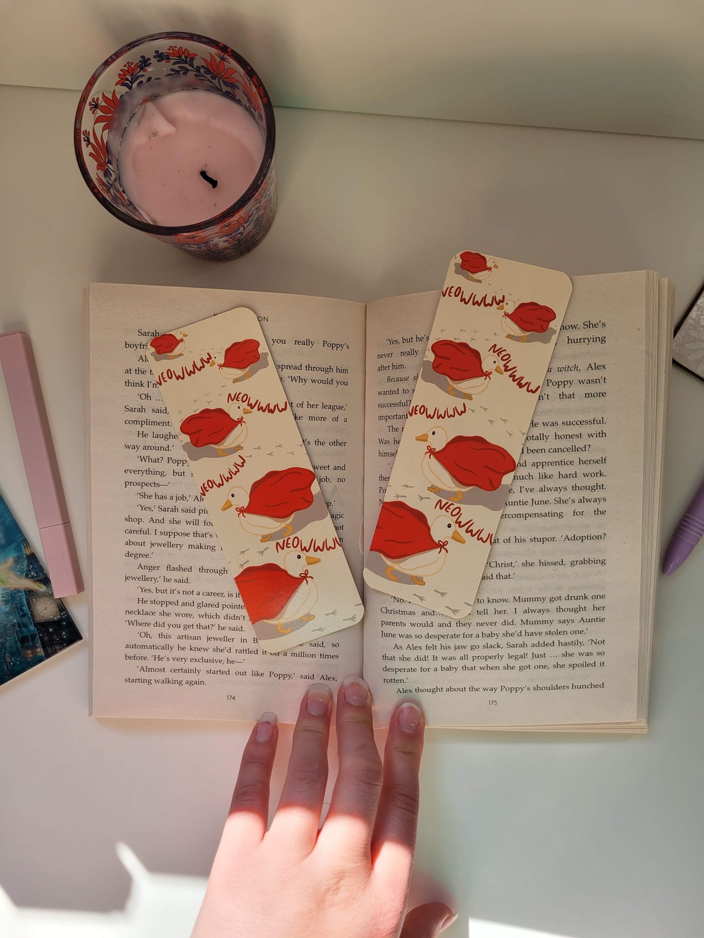 Super ducky bookmark