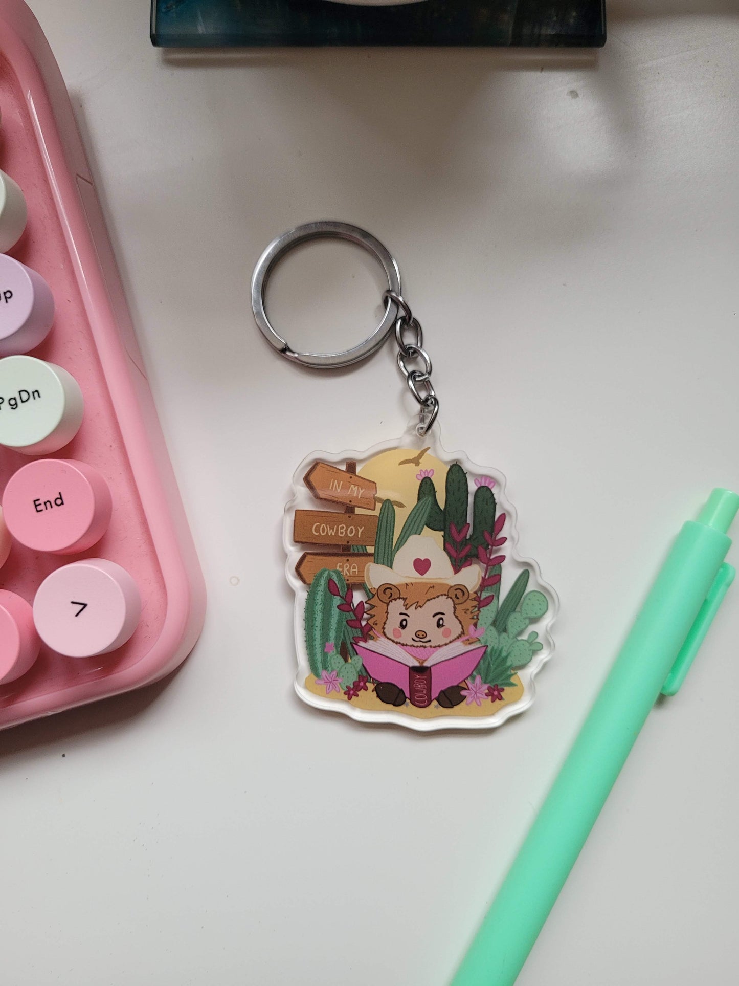 In my cowboy era keychain