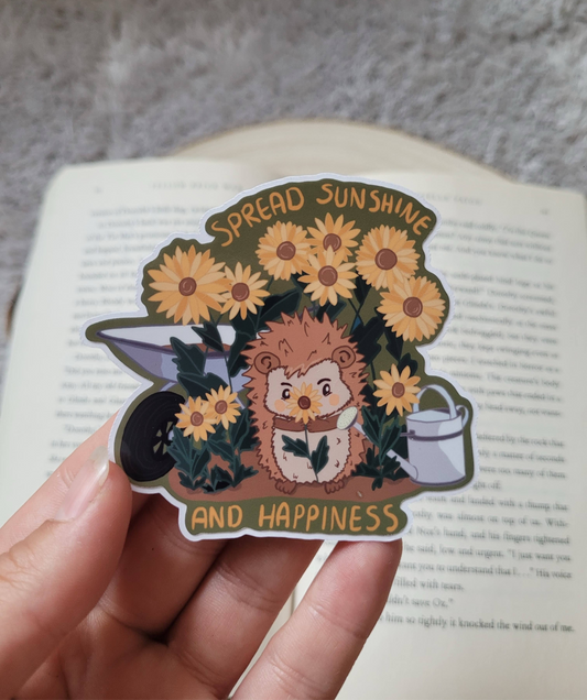 Spread Happiness sticker