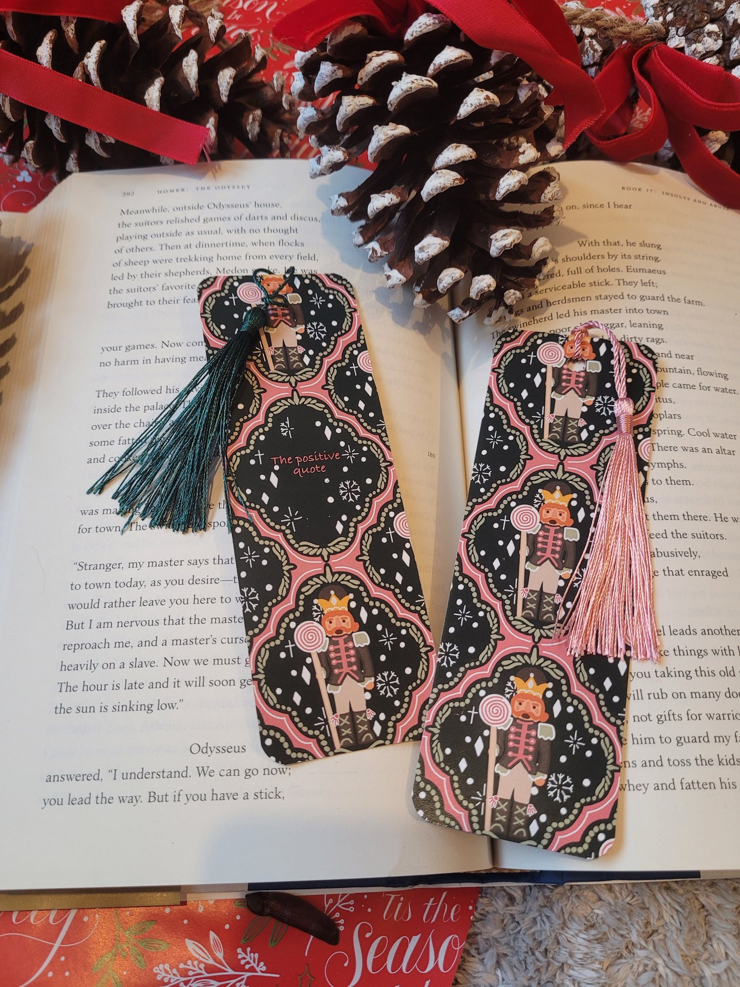 Christmas bookmarks