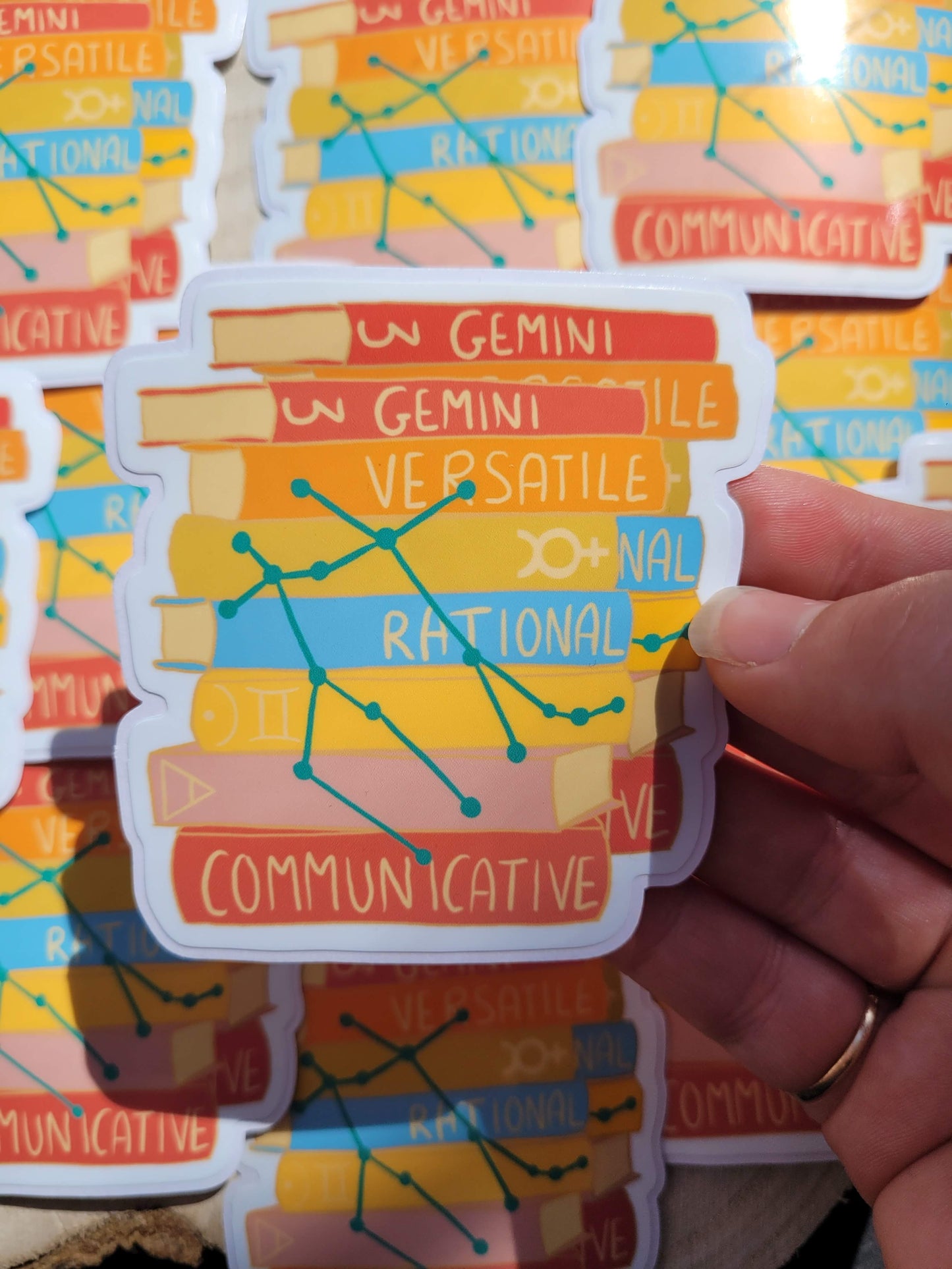 Gemini Bookstack sticker