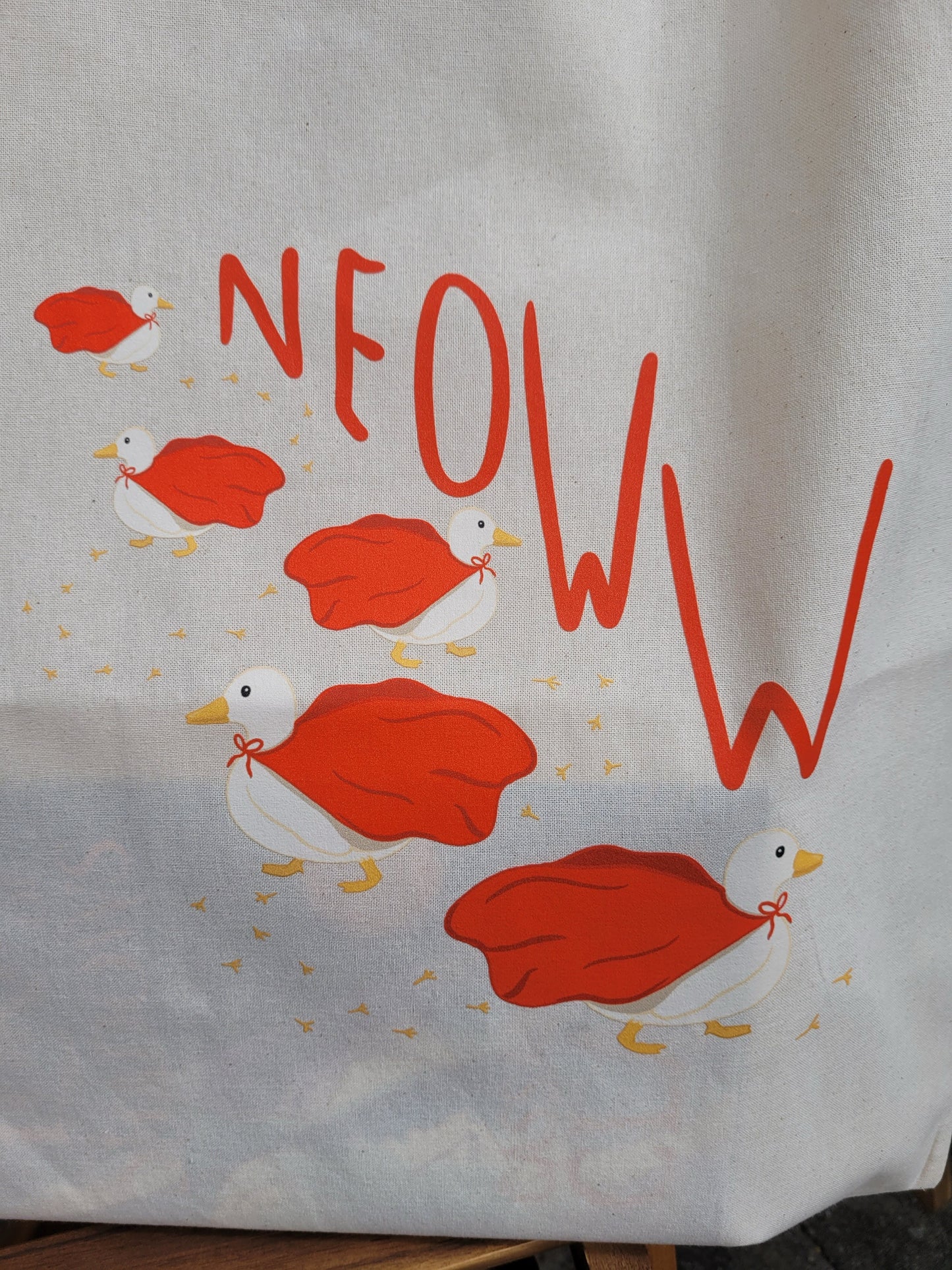 Super ducky tote bag