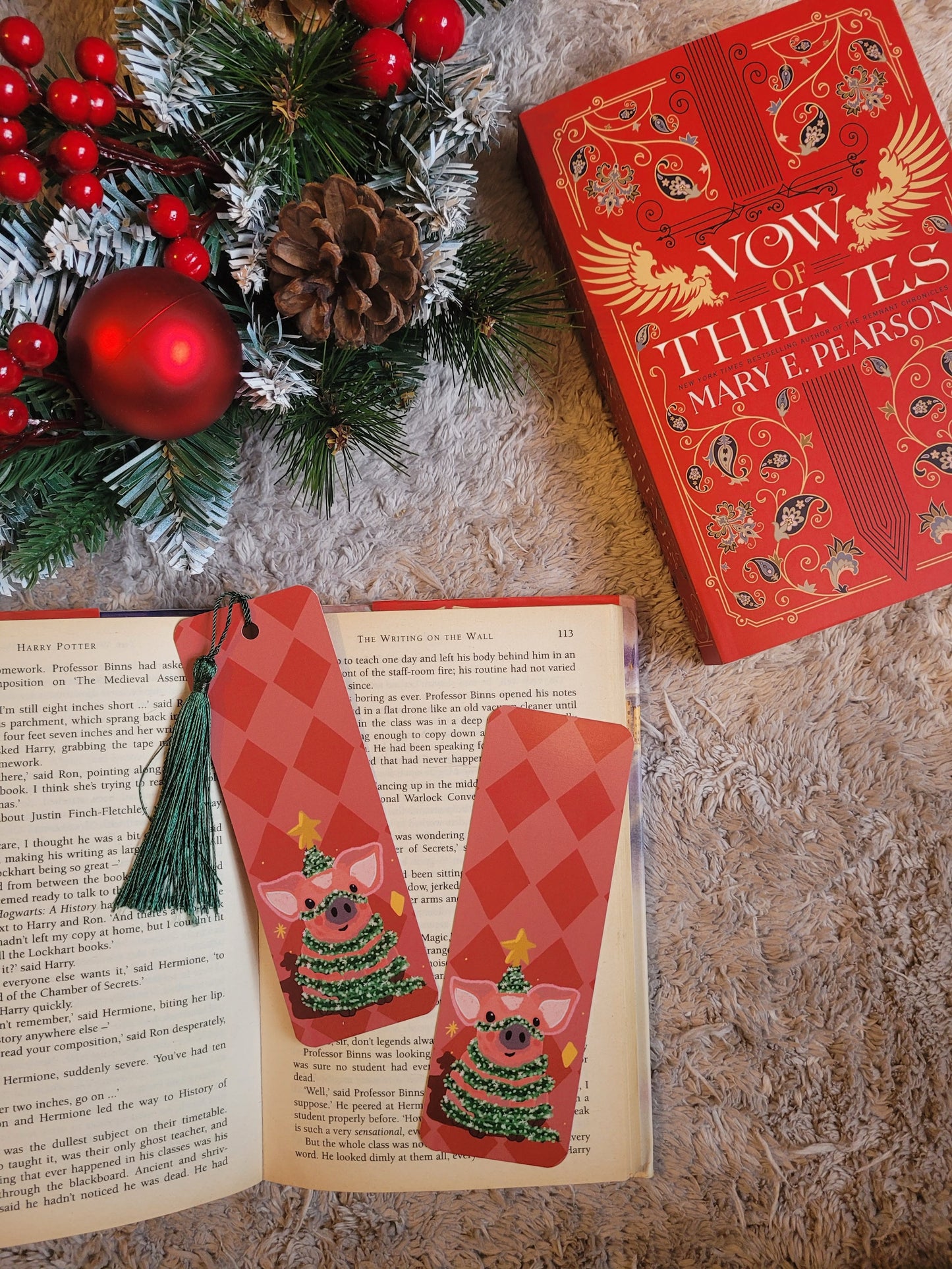 Truffles the Pig Bookmark
