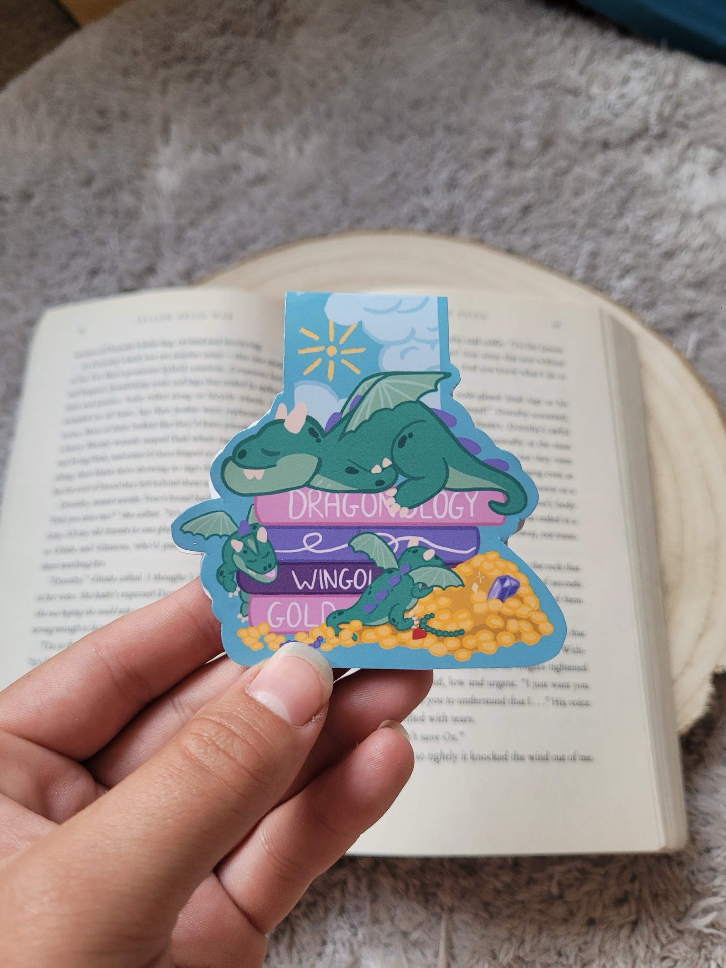 Dragon Magnetic Bookmark