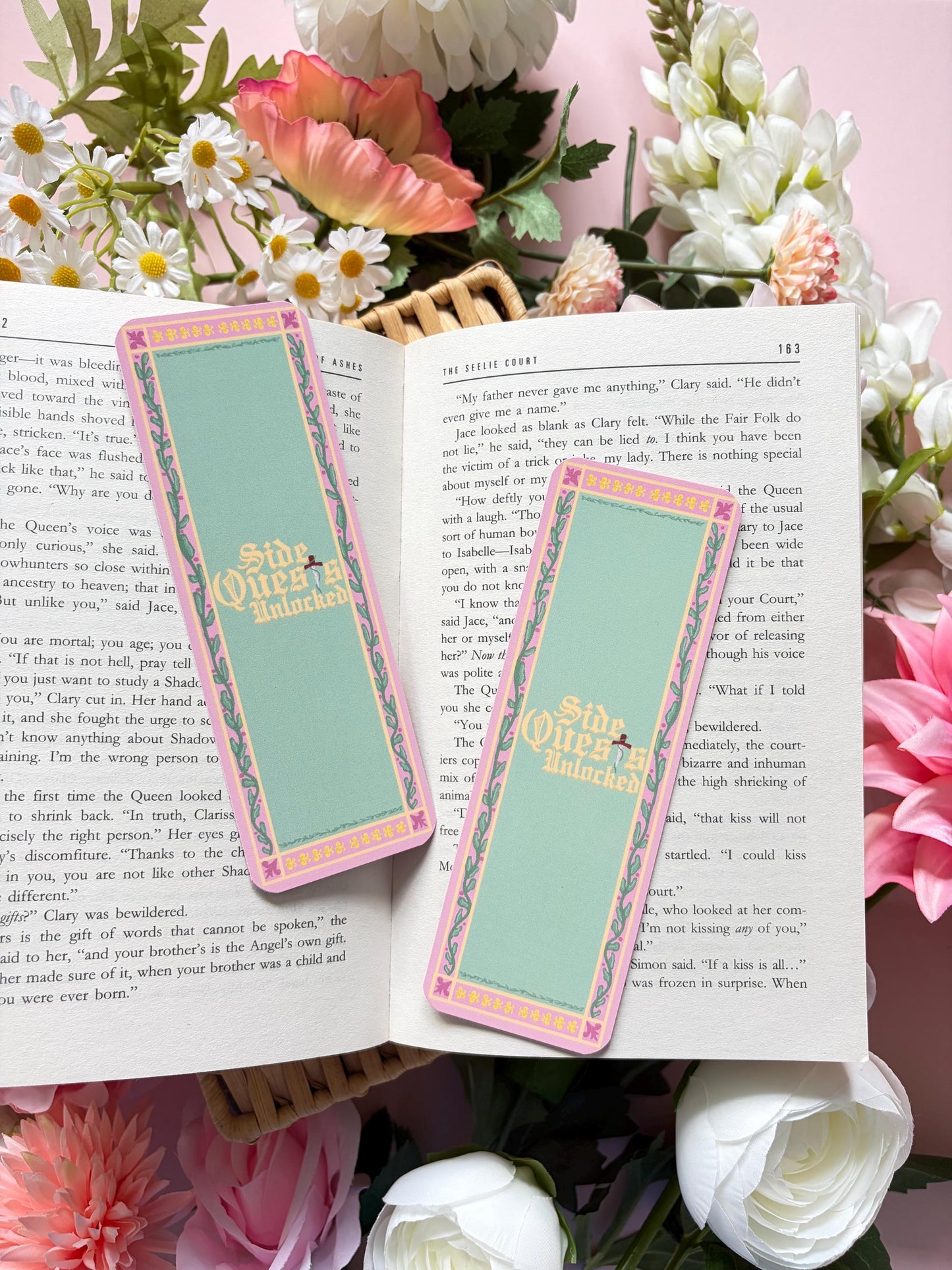 Side Quests Unlocked Bookmark | Fantasy Quest Bookmark | Medieval Inspired Bookmark | Bookish Reader Gift